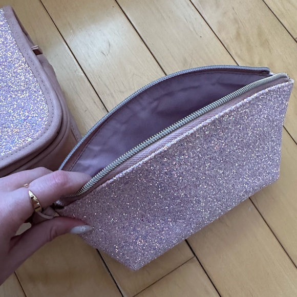Set of two glitter makeup bags from Sephora GUC - Picture 2 of 4